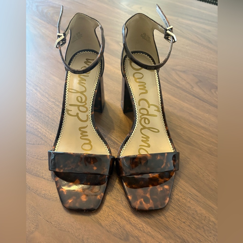 Sam Edelman Tortoise Shell Heels